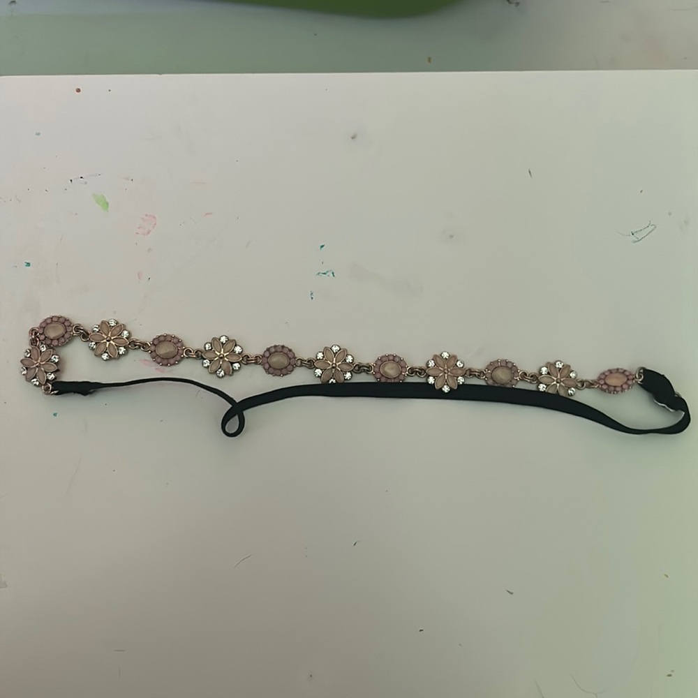 Flower headband girl hairpiece